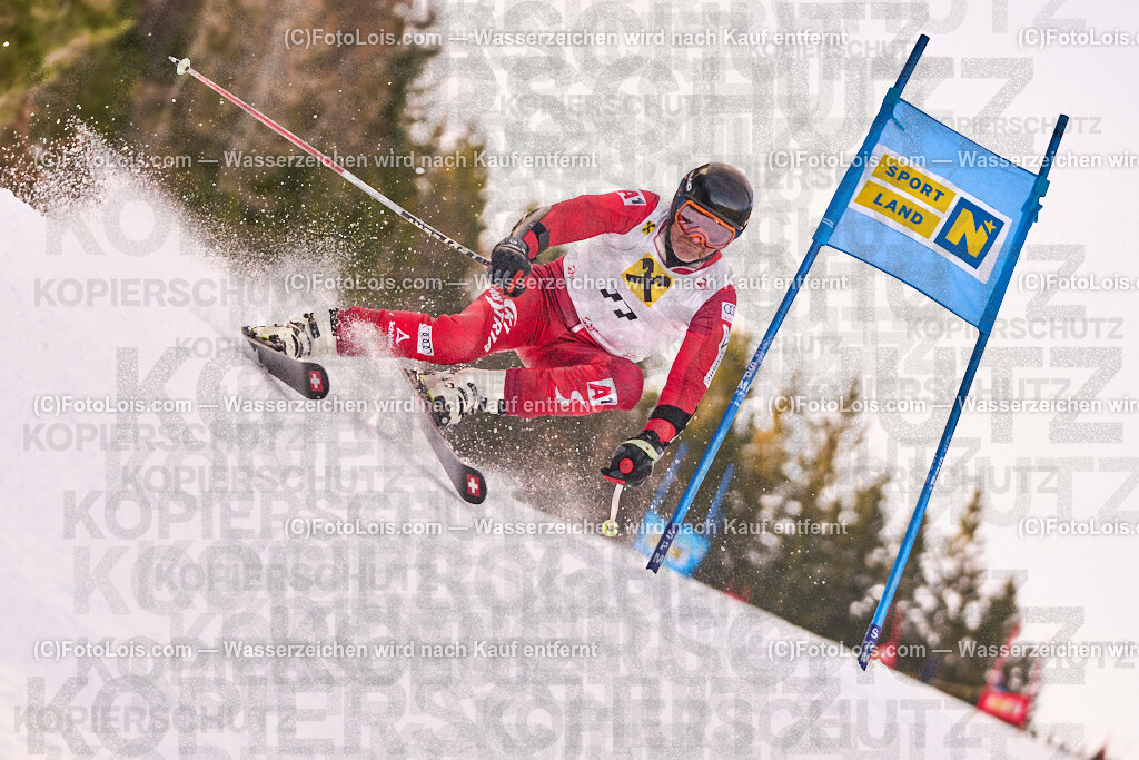 ALP1059_MastersCup-RTL-II_LKHF_Kranzer Gottfried | NÖ Raiffeisen MastersCup, Jugend - Damen - Herren, Riesentorlauf-Rennen 2 auf der Fuchswaldpiste in Lackenhof am Ötscher, durchführender Verein: Schiklub Lackenhof, So 9. Februar 2025.