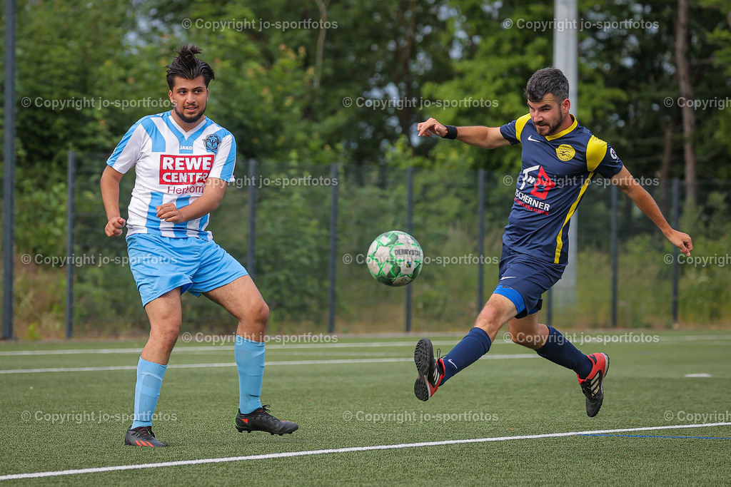 BQ3I5128 | 06.06.2023; Relegation zur Kreisliga B Dillenburg; Kunstrasenplatz Herborn; SG Guntersdorf/Herborn - SSV Hirzenhain; Ergebnis 5:1 (1:0)