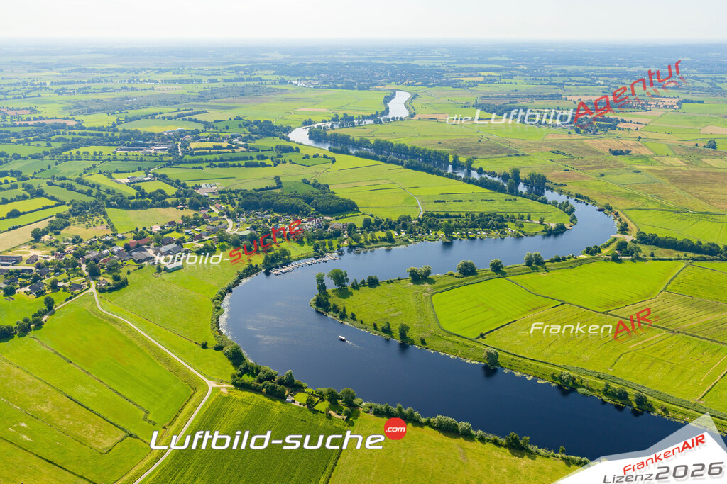 Bargen Erfde Bild- Das Luftbild wurde 2025 vom UL-Flugzeug heraus erstellt ( keine Drohne bzw. Drohnenaufnahme ) - Hochauflösende Luftaufnahme -Nicht vergleichbar mit Google Maps oder Satelittenbilder- Die Geschenkidee !Mit Lizenz und Bildrechte bestellbar - CC