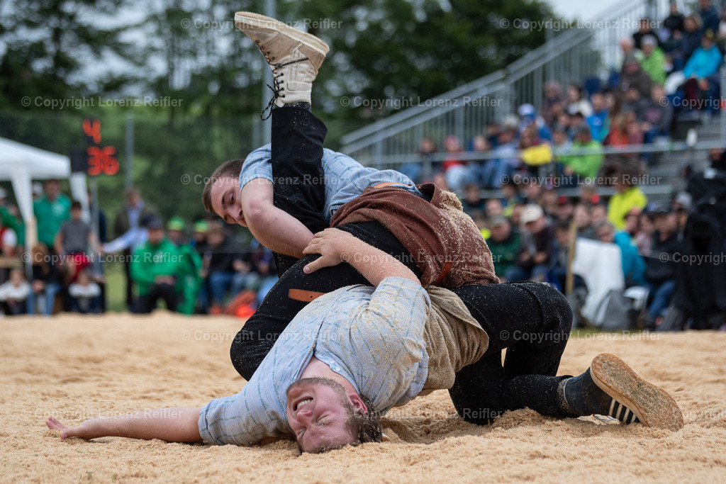 Schwingen -  Appenzeller Kantonal Schwingfest 2024 | Hundwil, 7.7.24, Schwingen - Appenzeller Kantonal Schwingfest.
