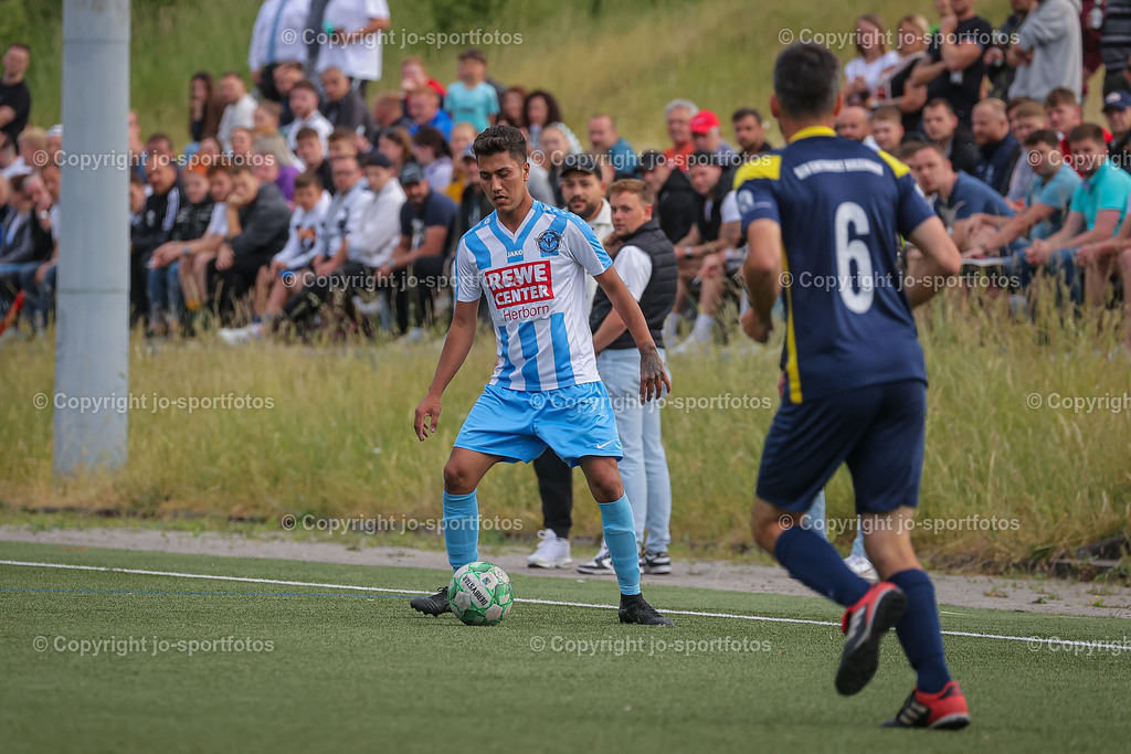 BQ3I4650 | 06.06.2023; Relegation zur Kreisliga B Dillenburg; Kunstrasenplatz Herborn; SG Guntersdorf/Herborn - SSV Hirzenhain; Ergebnis 5:1 (1:0)