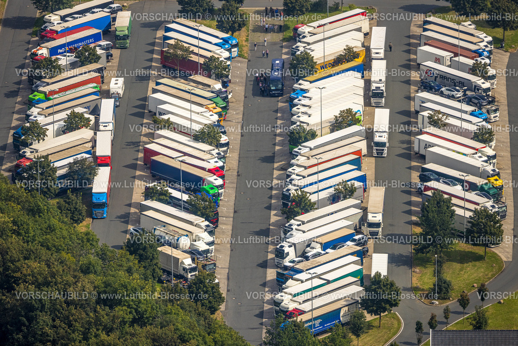 Hamm230900705 | Luftbild, Serways Autobahn-Raststätte Rhynern an der Autobahn A2, Stadtbezirk Rhynern, Hamm, Ruhrgebiet, Nordrhein-Westfalen, Deutschland
