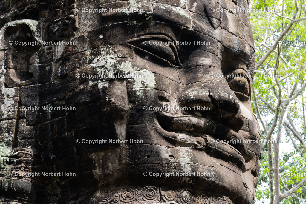 Reisefotografie - Asien - Kambodscha | Bayontempel im kambodschanischen Tempelbezirk Angkor Wat. - Realisiert mit Pictrs.com