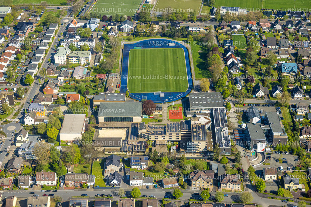 Kamen230406218 | Luftbild, SportCentrum Kaiserau und Sportplatz Kaiserau, Kamen, Ruhrgebiet, Nordrhein-Westfalen, Deutschland
