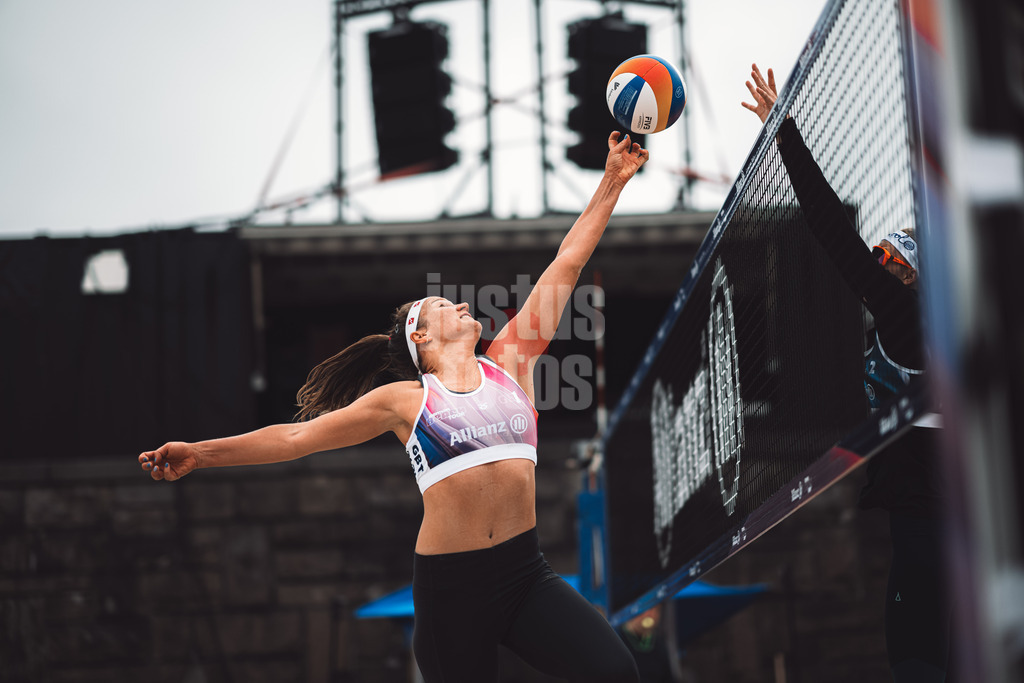 Beachvolleyball | Frauen | German Beach Tour 2024 | Tourstop Düsseldorf | 17.05.2024 | Isabel Schneider