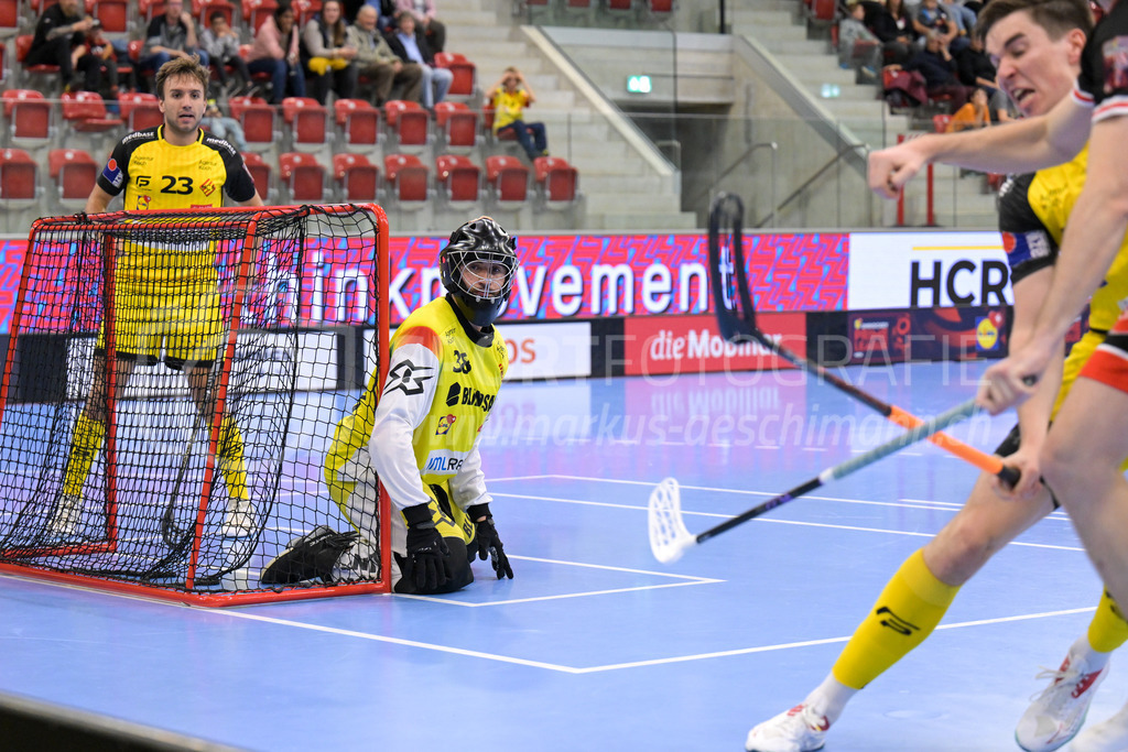 HC Rychenberg vs UHC Uster - 14. October 2022 | HC Rychenberg vs UHC Uster
AXA Arena, Winterthur
Tobias Studer (#23 HC Rychenberg) und Luca Locher (#38 HC Rychenberg).
Bild: Sportfotografie Markus Aeschimann | www.markus-aeschimann.ch - Realisiert mit Pictrs.com