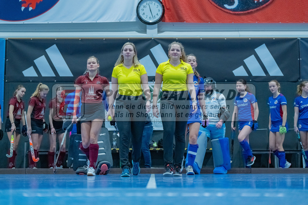 HK_20240303_109006 | Spiel um Platz 7 Deutsche Meisterschaft WU16 am 3.3.2024 Halle DHC, Düsseldorf ,