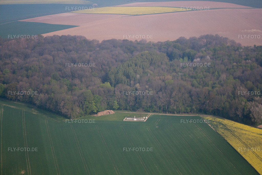 Luftbild: Ortsansicht in Villers-Guislain im Bundesland Nord in Frankreich. Foto: IMG_40037.jpg vom 17.04.2011 durch Werner Riehm/FLY-FOTO.de
