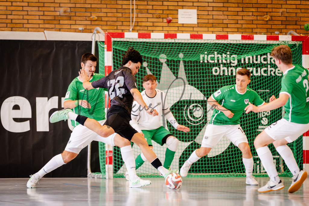 Futsal-Bundesliga, Saison 2025/2026, 4. Spieltag: SC Preußen Münster - SV Pars Neu-Isenburg | Futsal-Bundesliga, Saison 2025/2026, 4. Spieltag, SC Preußen Münster empfängt SV Pars Neu-Isenburg in der Universitäts-Sporthalle in Münster. Foto: sportfotografie.ms | Markus Paletta - Realisiert mit Pictrs.com