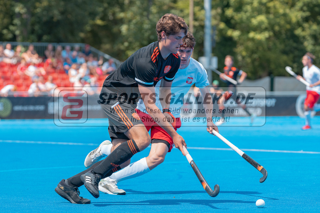 HK_20230710_100531 | Euro Hockey MU18 Netherland - Poland Championship Girls &amp; Boys am 10.7.2023 CHTC , Krefeld ,