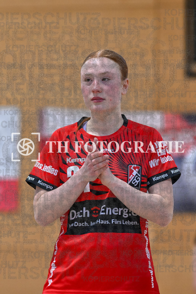 GER, SG Maulburg/Steinen - HB Kinzigtal, Frauen-Handball, Oberliga Suedbaden, 21. Spieltag, Saison 2024/2025, 06.04.2025 | Denise Kahrsch (SG Maulburg/Steinen, #21)GER, SG Maulburg/Steinen - HB Kinzigtal, Frauen-Handball, Oberliga Suedbaden, 21. Spieltag, Saison 2024/2025, 06.04.2025Foto: TH Fotografie/Thomas Hess