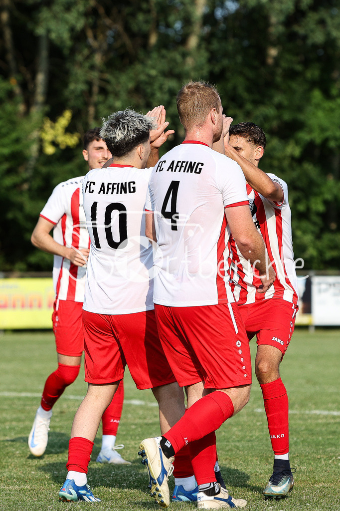 TSV Mühlhausen - FC Affing | Jubel nach 0-2 druch Affing #10
