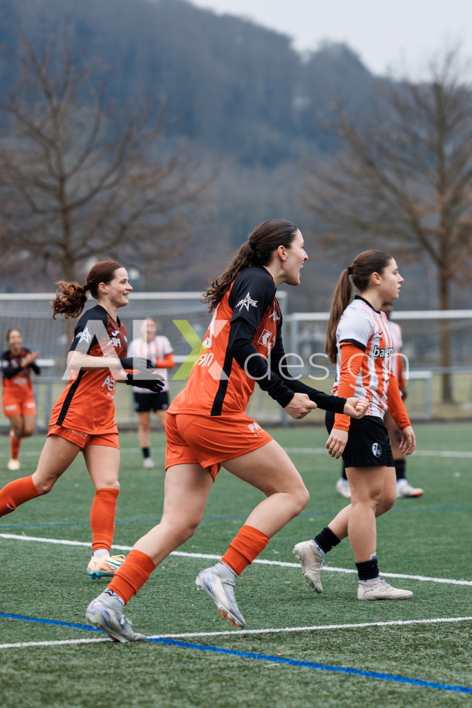 Fußball I Frauen I Saison 2025-2026 I Freundschaftsspiel I FC Aarau Frauen - SC Freiburg U20 I 24.01.2026 | 19 Julie Gartmann (FC Aarau) – Mittelfeld - Realisiert mit Pictrs.com