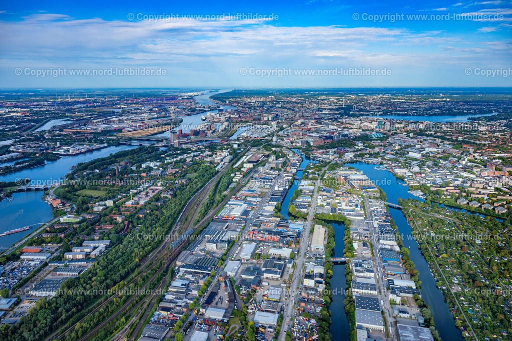 Hamburg_Rothenburgsort_ELS_7222200925 | HAMBURG 20.09.2025 Entwicklungsgebiet "Neuer Huckepackbahnhof der Industriebrache an der Billstraße im Stadtteil Rothenburgsort in Hamburg. // Development area "New piggyback station on the industrial wasteland at Billstrasse in the Rothenburgsort district of Hamburg. Foto: Martin Elsen