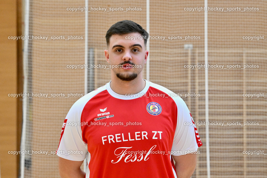 LPSV-Kärnten vs. FUTSAL versli.at Klagenfurt | #23 Mateo Cagalj LPSV-Kärnten, LPSV-Kärnten vs. FUTSAL versli.at Klagenfurt, LPSV-Kärnten vs. FUTSAL versli.at Klagenfurt am 01.02.2026 in Villach (Ballspielhalle St. Martin), Austria, (Photo by Bernd Stefan)