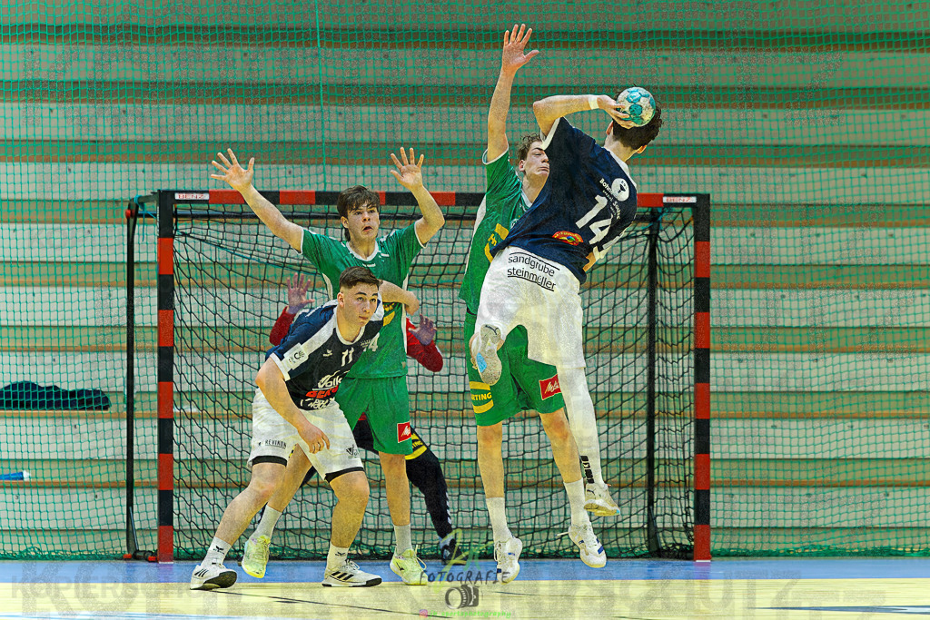 mJB Pokalrunde dt. Meisterschaft, TV Hüttenberg - TSV GWD Minden | mJB Pokalrunde dt. Meisterschaft, TV Hüttenberg - TSV GWD Minden am 15.03.2025 in Münchholzhausen (Sporthalle Münchholzhausen)Photo © 2025 - Jörg Heinrich - Realisiert mit Pictrs.com