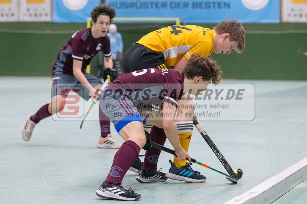 HK_20230304_105646 | Deutsche Meisterschaft MU16 Münchener SC - Harvestehuder THC am 4.3.2023 RWK, Köln ,