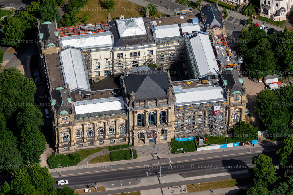 4031016 | HANNOVER 02.06.2020 Museums- Gebäude- Ensemble Landesmuseum in Hannover im Bundesland Niedersachsen, Deutschland. // Museum Ensemble Landesmuseum in Hannover in the state of Niedersachsen, Germany. Foto: Gerhard Launer