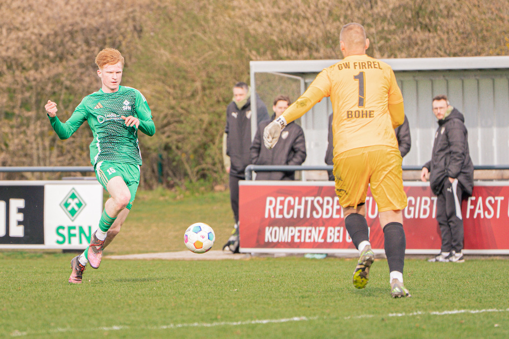 Fußball I Herren I Saison 2025-2026 I Landesliga Weser-Ems I 22. Spieltag I SFN Vechta - GW Firrel I 15198 | jns.sportfotos - Realisiert mit Pictrs.com