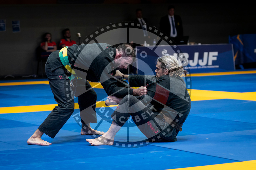 20240126PBB1988 | Fighters compete during the Brazilian Jiu-Jitsu European Championship of the IBJJF in Paris, France, on January 26, 2024.