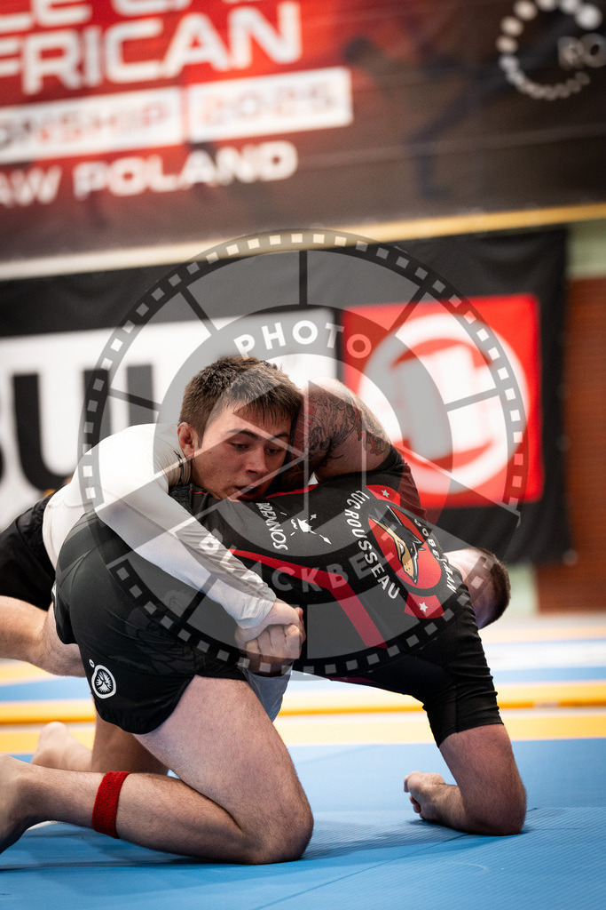 20250906PBB1838 | Fighters compete during the ADCC European Trials  competition in Warsaw, Poland, on September 6, 2025.