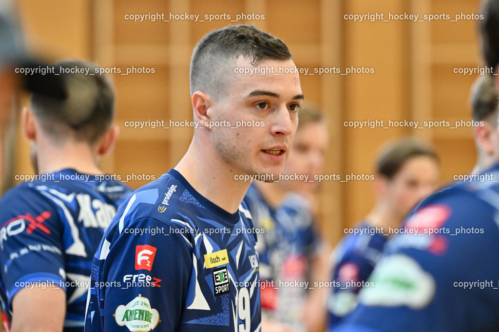 VSV Unihockye vs. KAC Floorball | #19 Philipp Seiser VSV Unihockey, VSV Unihockye vs. KAC Floorball, VSV Unihockye vs. KAC Floorball am 13.04.2025 in Villach (Ballspielhalle St. Martin), Austria, (Photo by Bernd Stefan)