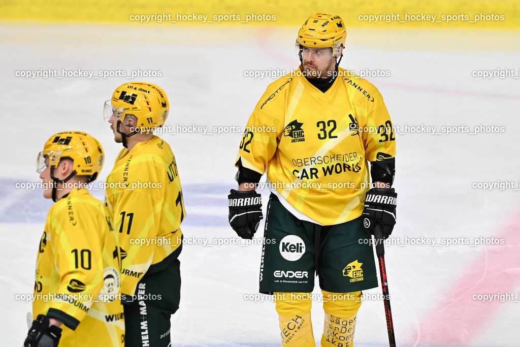 ATSE Graz vs. EHC Lustenau | #32 Stefan Daniel EHC Lustenau, ATSE Graz vs. EHC Lustenau, ATSE Graz vs. EHC Lustenau am 14.02.2026 in Graz (Merkur Eishalle ), Austria, (Photo by Bernd Stefan)