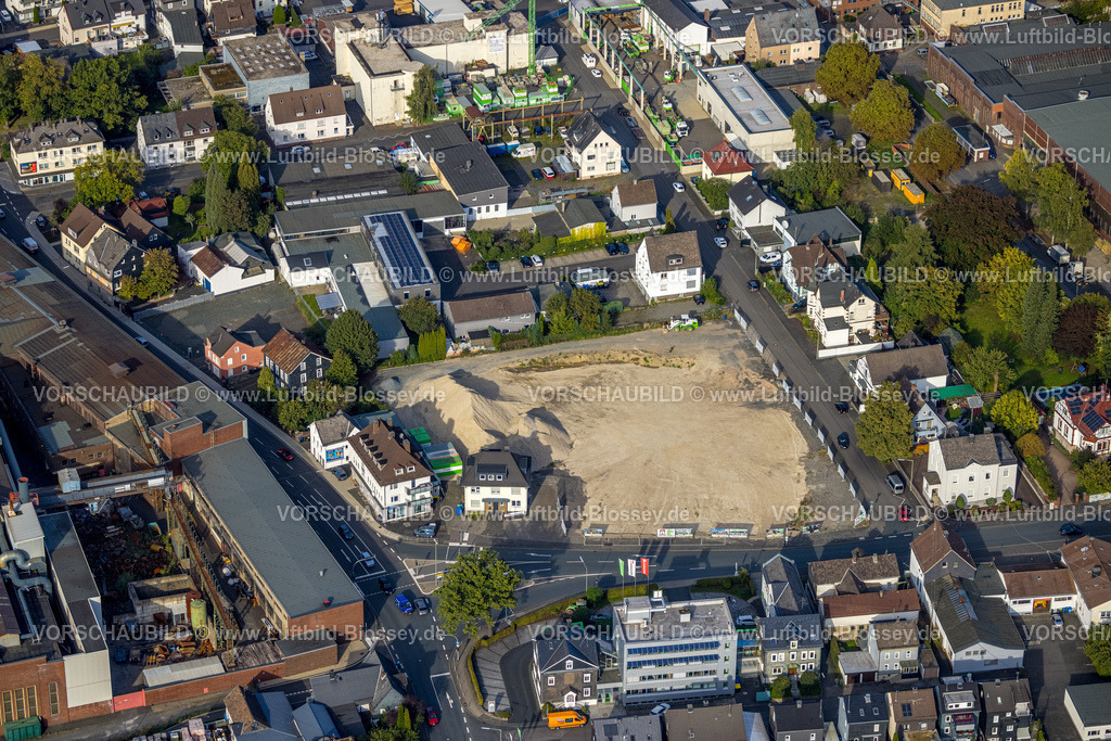 Siegen230912274 | Luftbild, Baufläche Stockweg Ecke Hofstraße, Weidau-Mitte, Siegen, Siegerland, Nordrhein-Westfalen, Deutschland