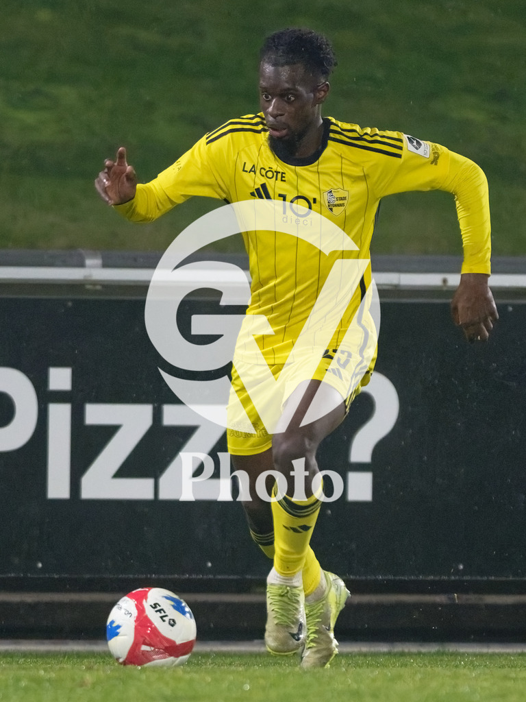dieci Challenge League - FC Stade Nyonnais v Neuchatel Xamax FCS |  during the dieci Challenge League match between FC Stade Nyonnais and Neuchatel Xamax FCS at Centre sportif de Colovray in Nyon, Switzerland