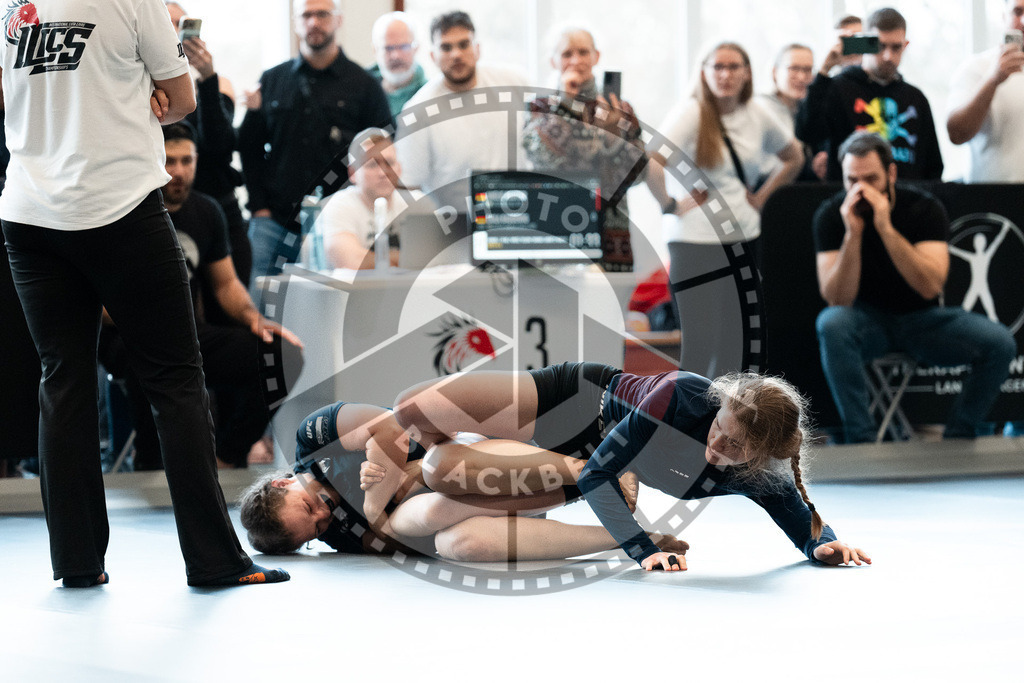20251129PBB7834 | Fighters compete during the luta livre competition ILLCS XI winter edition on November 29, 2025 in Hannover, Germany.