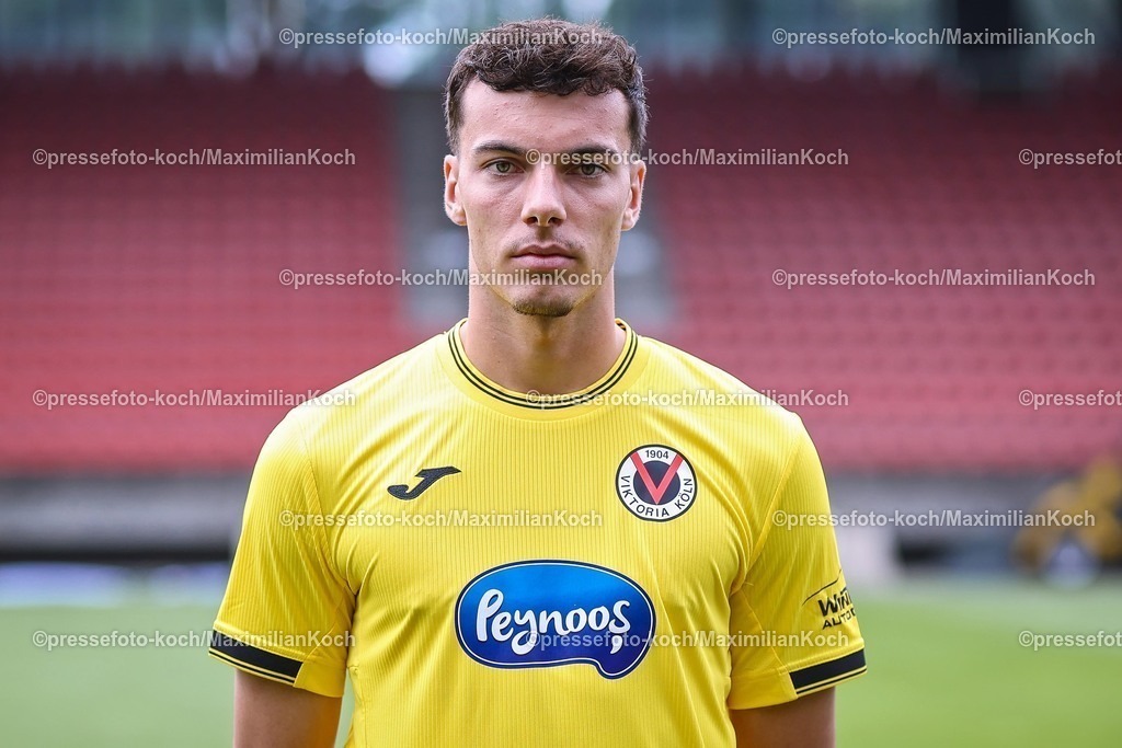 FCVK17072501055 | Arne Schulz; FC Viktoria Köln 1904; 3.Liga, Porträttermin, 2025/2026, 17.07.2025