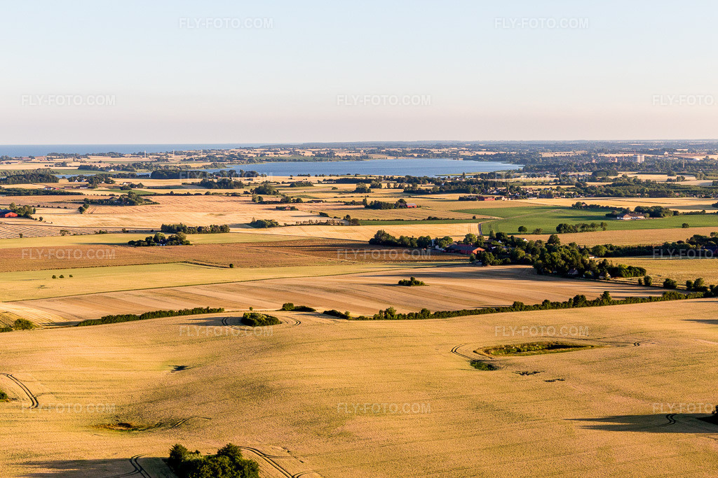 Aerial view: View of the town in Stege in the state Zealand, Denmark.Photo: IMG_108622.jpg taken on 07/04/2018 by Werner Riehm/FLY-FOTO.comResolution of the original: 5472 x 3648 px