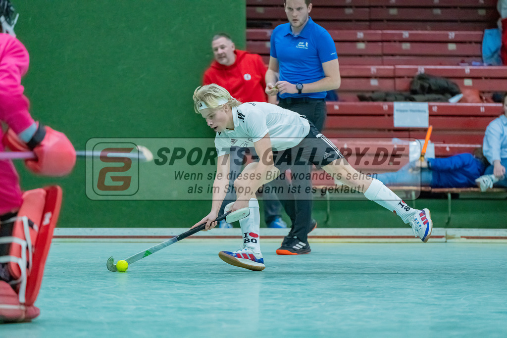 HK_20240225_108526 | Spiel um Platz 7 Deutsche Meisterschaft MU14 am 25.2.2024 Halle RW Köln, Köln ,