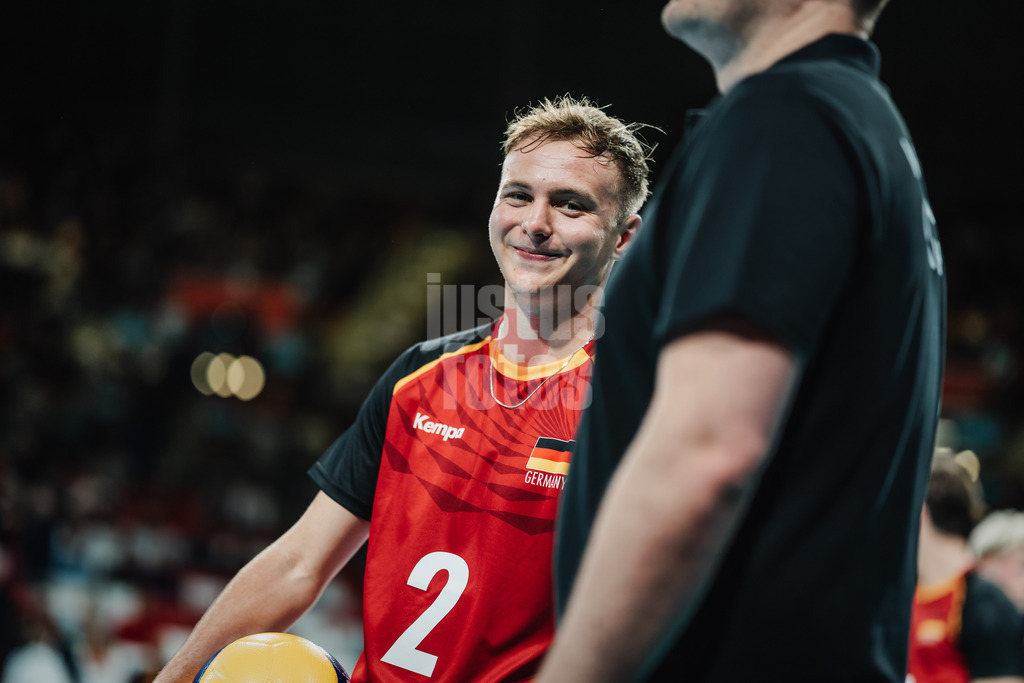 Volleyball | Männer | Testspiel | Deutschland vs. Italien | 26.05.2025 | Leonard Graven (#2, Deutschland)