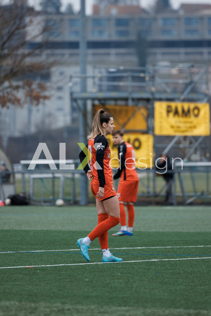 Fußball I Frauen I Saison 2025-2026 I Freundschaftsspiel I FC Aarau Frauen - SC Freiburg U20 I 24.01.2026 | 27 Celia Hofer (FC Aarau) – Mittelfeld - Realisiert mit Pictrs.com
