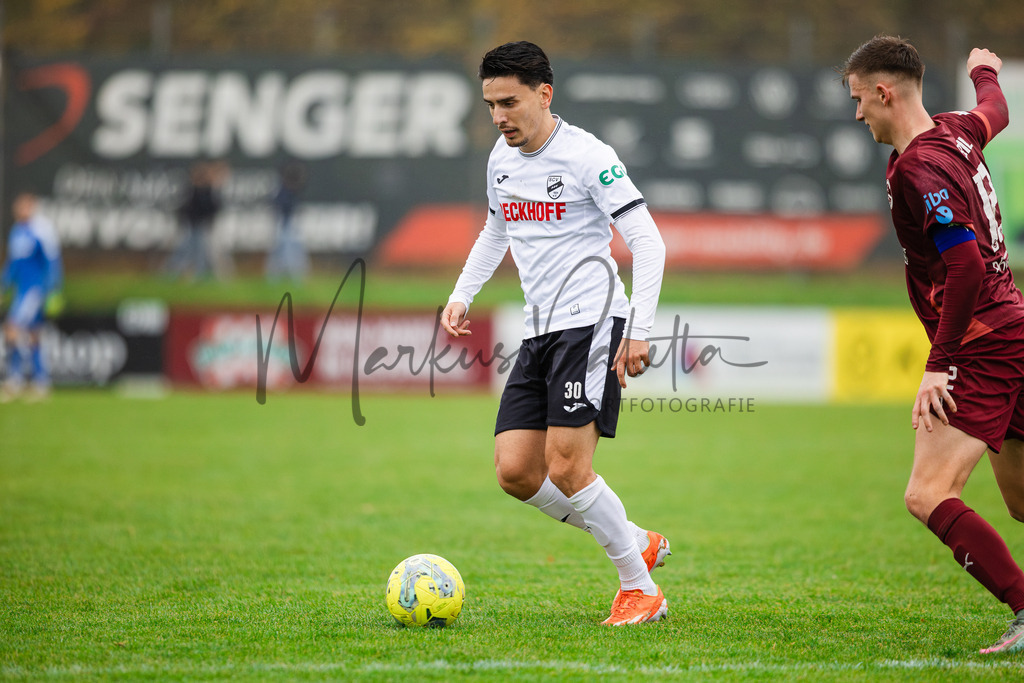 Westfalenpokal, Viertelfinale, Saison 2025/2026: 1. FC Gievenbeck - SC Verl | Westfalenpokal, Viertelfinale, Saison 2025/2026, 1. FC Gievenbeck empfängt SC Verl im Sportpark Gievenbeck in Münster. Foto: sportfotografie.ms | Markus Paletta - Realisiert mit Pictrs.com