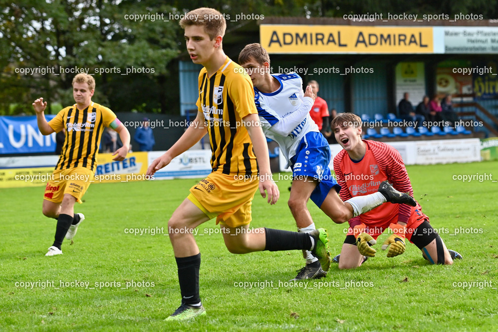 SK Treibach Juniors vs. SC Reichenau 17.9.2022 | #5 Paul Lackner, #7 Samuel Mario Lauhard, #1 Samuel Friedrich Marktl