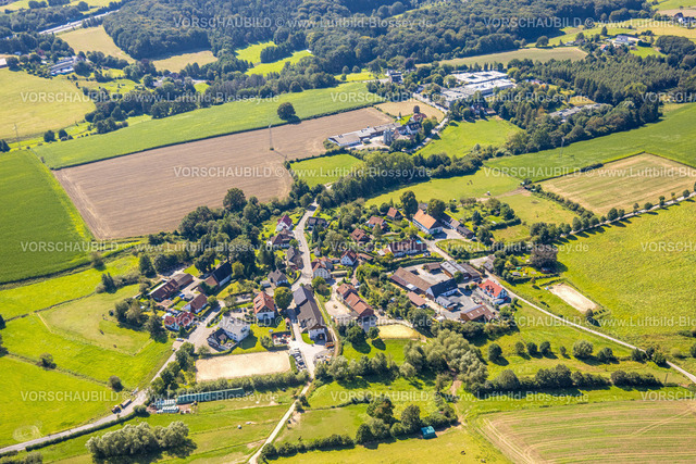 Gevelsberg240815850 | Luftbild, Wohngebiet Ortsansicht Ortsteil Asbeck, Gevelsberg, Ruhrgebiet, Nordrhein-Westfalen, Deutschland