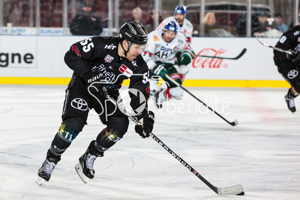 Kölner Haie - Augsburger Panther | Carter PROFT (KEC #55) am Puck
