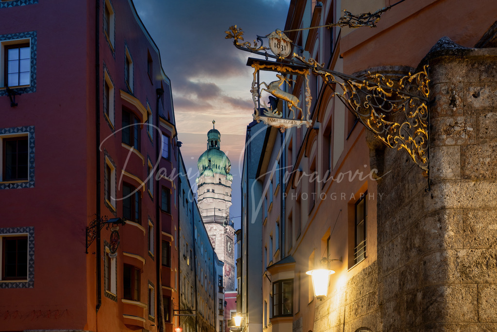 Stadtturm | Blick aus der Sailergasse auf den Stadtturm
