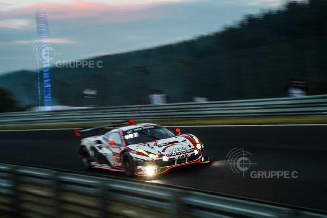24hNbr19_0039504JB_ES | 24h Nürburgring 2019 - ADAC TOTAL 24-Rennen - Foto: Gruppe C Photography; #11 Ferrari 488 GT3, Wochenspiegel Team Monschau: Daniel Keilwitz, Oliver Kainz, Jochen Krumbach, Alexander Mattschull - Realisiert mit Pictrs.com
