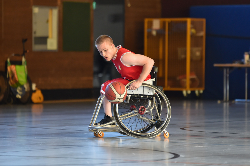 2024-10-26-0209 | RSKV Tuebingen vs. Hannover United 2, Rollstuhlbasketball, 2. Bundesliga Sued, 3. Spieltag, Saison 2024/2025, 26.10.2024, Foto: Ralph Kunze - Realisiert mit Pictrs.com