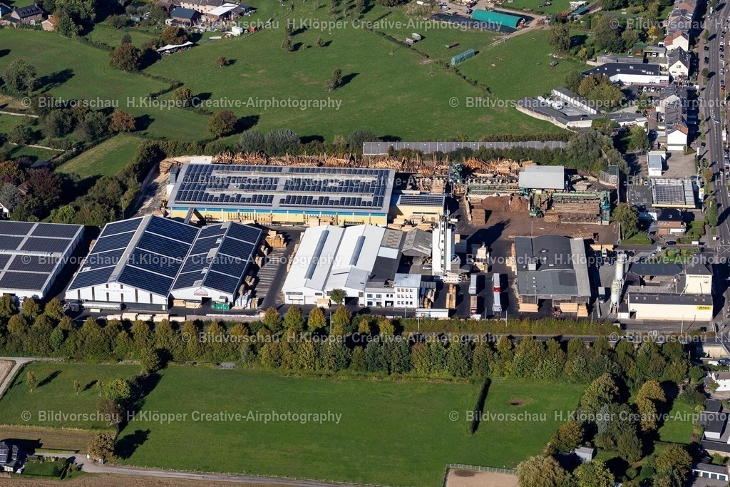 Lufbilder Würselen-5988 | Holzverarbeitungs- Hersteller " Gebr. Eigelshoven GmbH & Co. KG " in Würselen im Bundesland Nordrhein-Westfalen, Deutschland - Realisiert mit Pictrs.com