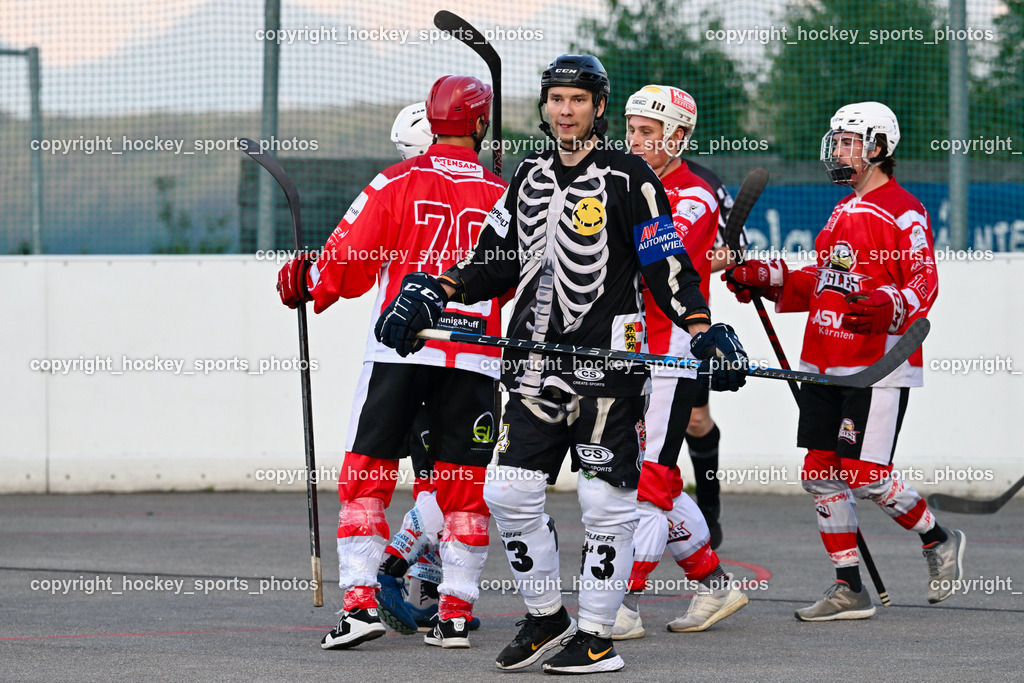 Team Zehenthof vs. HSC Eagles 7.7.2023 | Jubel HSC Eagles Mannschaft, #70 Schumnig Martin, #14 Siutz Philip, #72 Lindner Lorenz, #12 Lamereiner Leon