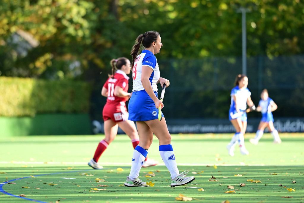Hockey I Frauen I Saison 2023-2024 I 1. Bundesliga I Großflottbeker THGC - Rot-Weiss Köln | Der Sportfotograf. - Realisiert mit Pictrs.com