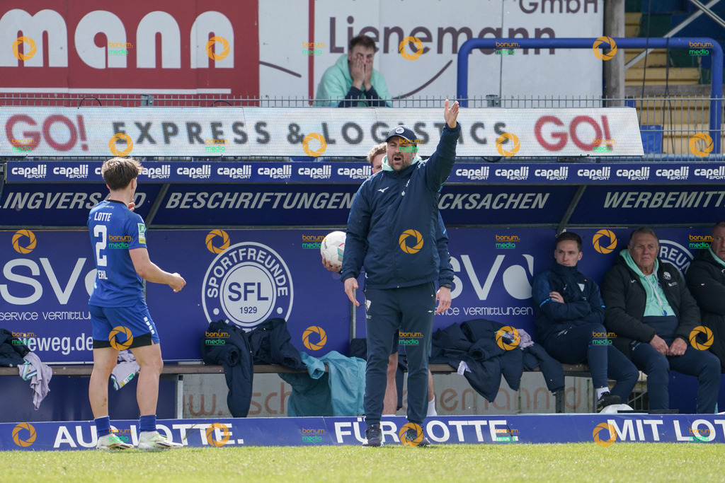 VfL Sportsfreunde Lotte vs. VfL Bochum II U23 - Regionalliga West - 28. Spieltag 2026 | Trainer Heiko Butscher - Realisiert mit Pictrs.com