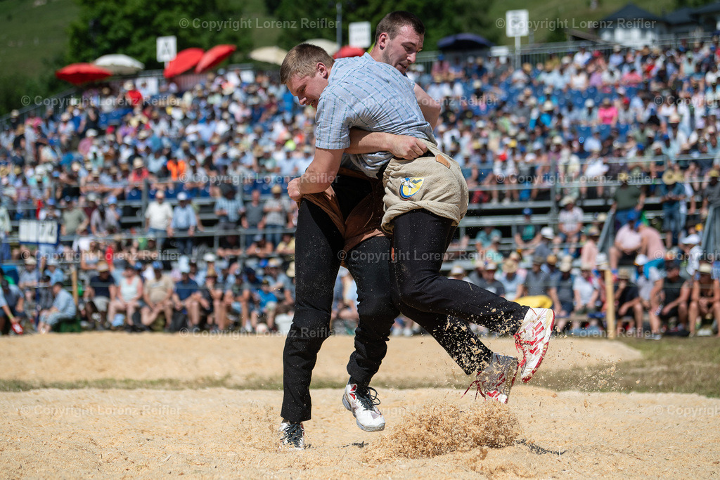 Schwingen -  Schwarzseeschwinget 2025 | Schwarzsee, 22.6.25, Schwingen - Schwarzseeschwinget.