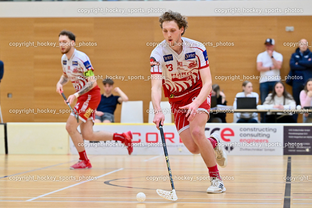 VSV Unihockye vs. KAC Floorball | #93 Marcel Gappmayer KAC Floorball, VSV Unihockye vs. KAC Floorball, VSV Unihockye vs. KAC Floorball am 13.04.2025 in Villach (Ballspielhalle St. Martin), Austria, (Photo by Bernd Stefan)