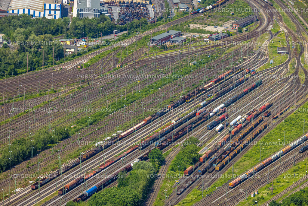 Hamm220504064 | Luftbild, Rangierbahnhof, Güterzüge, Pelkum, Hamm, Ruhrgebiet, Nordrhein-Westfalen, Deutschland