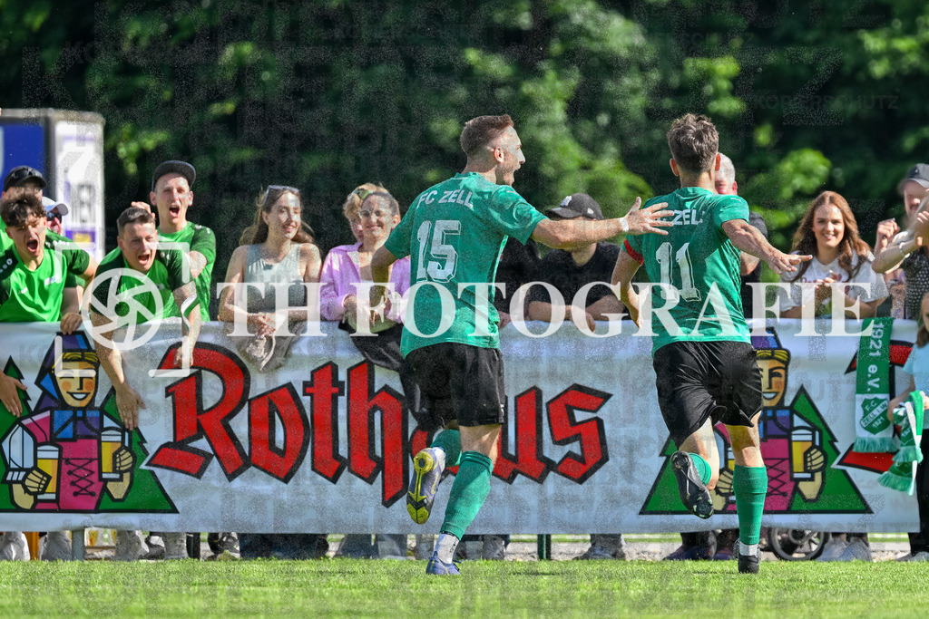 GER, FC Zell - FC Wittlingen, Fussball, Rothaus Bezirkpokal, Finale, Saison 2024/2025, 29.05.2025 | GER, FC Zell - FC Wittlingen, Fussball, Rothaus Bezirkpokal, Finale, Saison 2024/2025, 29.05.2025Foto: TH Fotografie/Thomas Hess